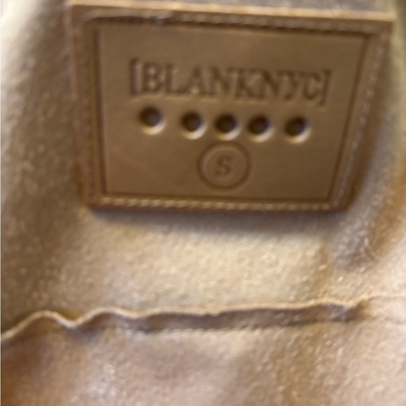 BlankNYC beautiful suede motorcycle jacket sz Sm - Picture 7 of 8